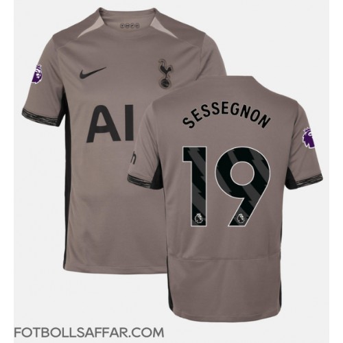 Tottenham Hotspur Ryan Sessegnon #19 Tredjeställ 2023-24 Kortärmad